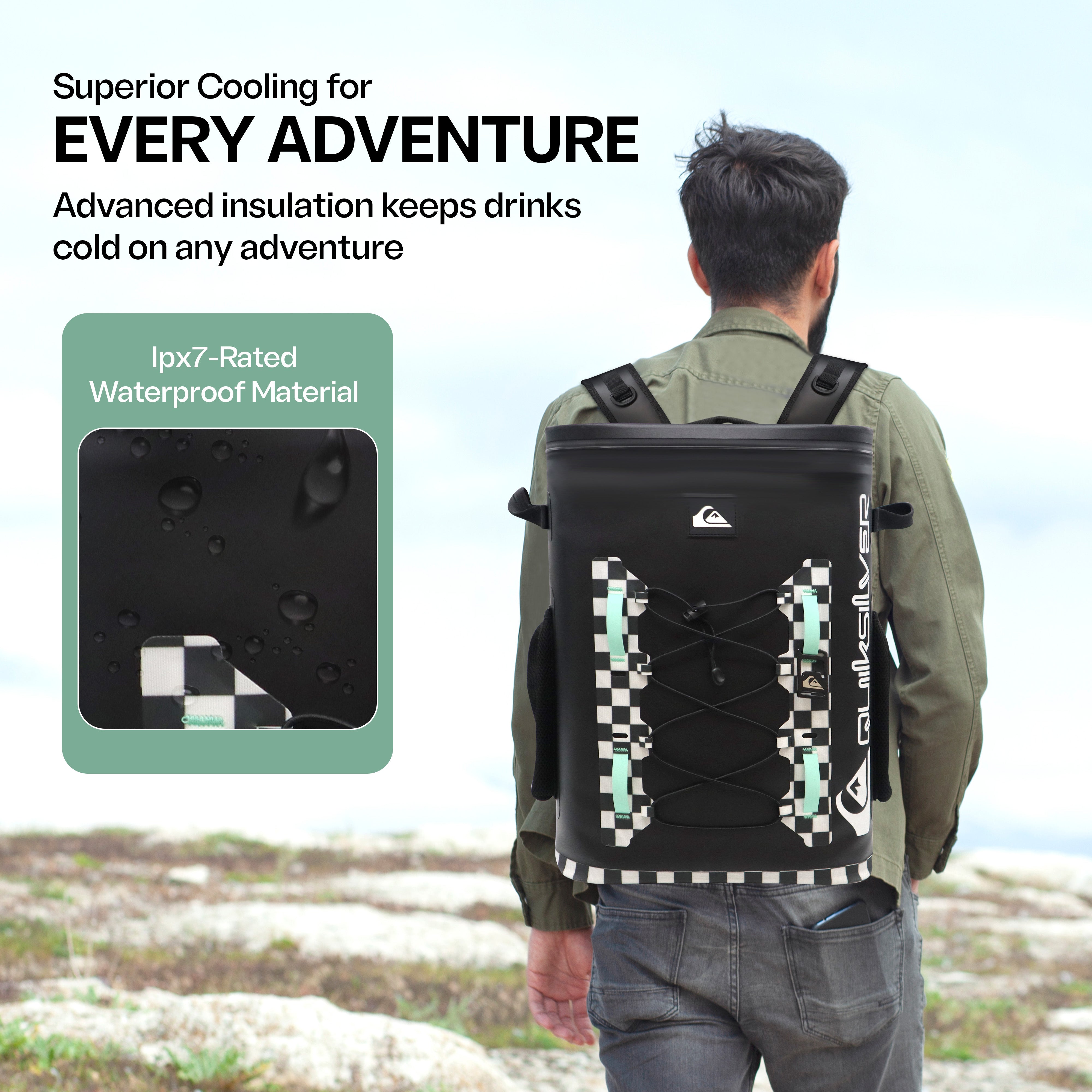 The Shoreline Collection Backpack Cooler
